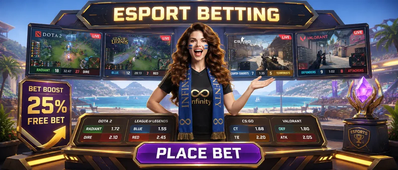 Infinity Esport Betting Online